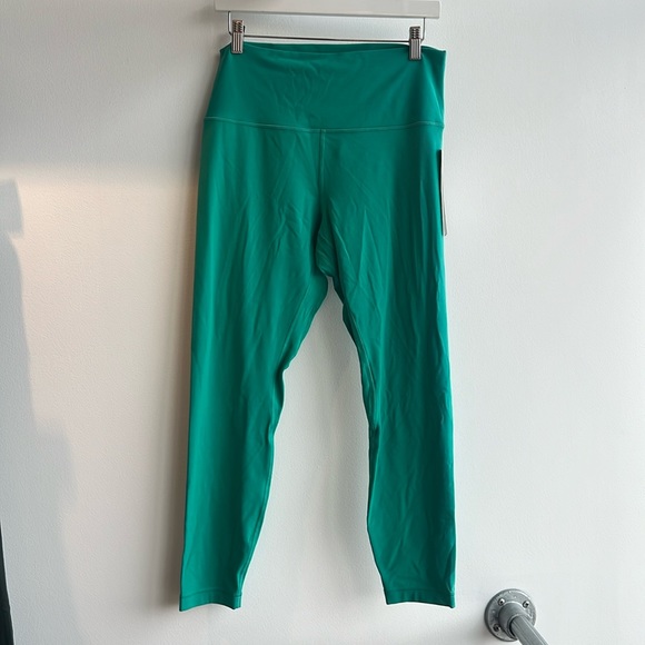 NWT lululemon Align HR Green Legging 25” 12 - Picture 2 of 3